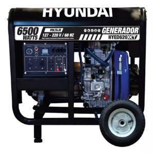Generador Profesional Diésel Trifásico HYED620XT 6500w