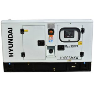Generador Estacionario Trifásico Diésel HYEGE24KW 24 Kw