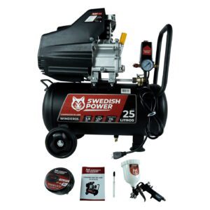 Kit Compresor Swedish Power WINDER25 2.5 Hp 25L